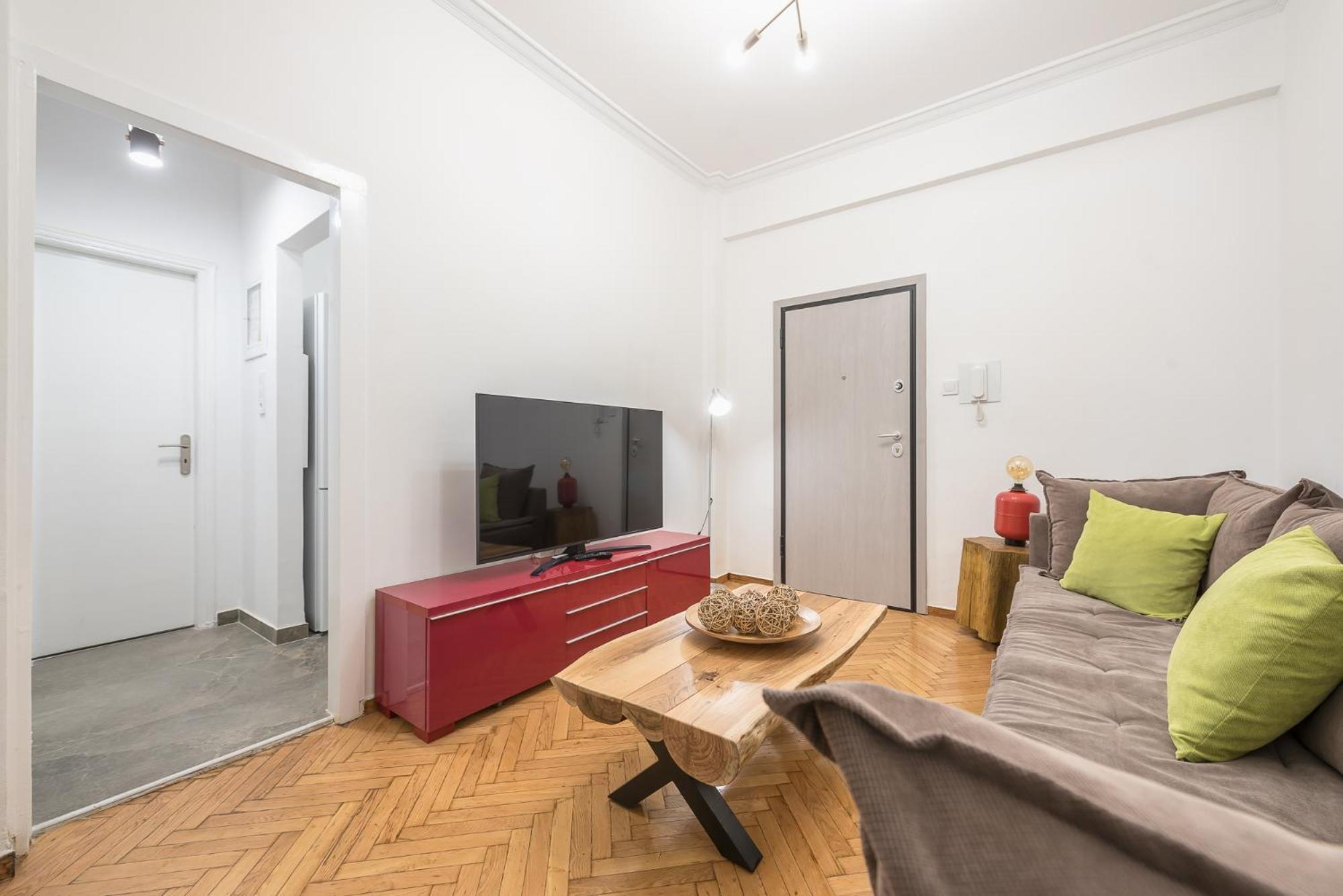 Stylish Luxury Apartment At Ampelokipi Metro Station Афіни Екстер'єр фото