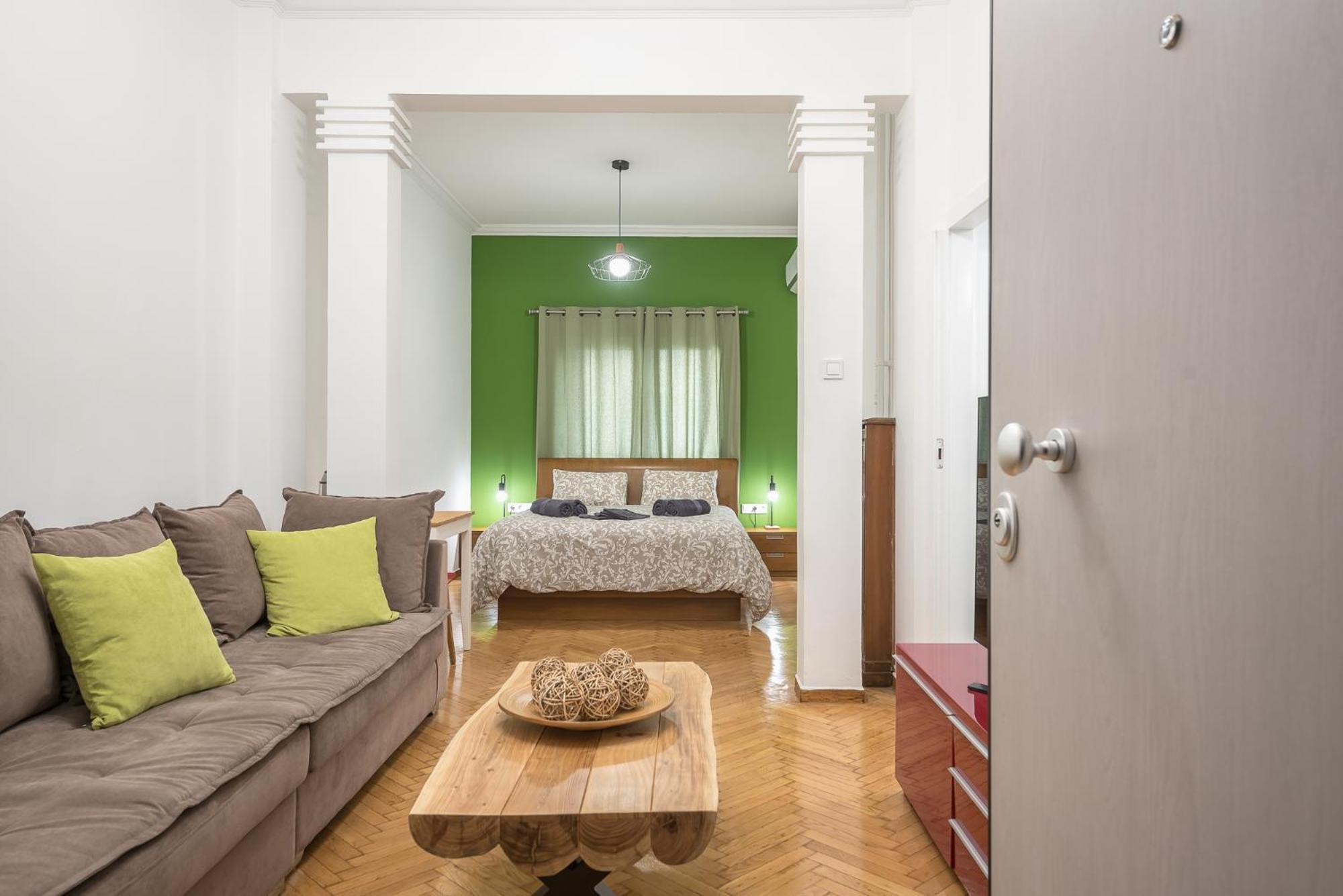 Stylish Luxury Apartment At Ampelokipi Metro Station Афіни Екстер'єр фото